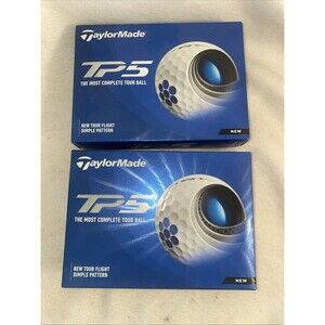 New 2021 2 Dozen Taylormade TP5 24 Golf Balls TP-5 21 Tour Never Used Sport